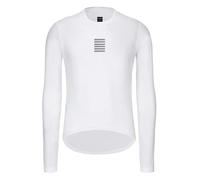 Cycling Camiseta De Compresión Camiseta Deportiva de Manga Larga for Ciclismo for Hombre, Ropa Interior for, Camiseta Carreras, Mountain Bike Transpirable(White,XL)