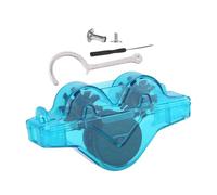 Cycling Chain Cleaner Tool, Quick Scrubber Degreaser for Bike Maintenance, Compact Chain Cleaning Kit for Men and Women Road Mountain Commute Fitness Travel Riding Gear 13.6x7.5 x 2.8cm