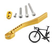 Cycling Chain Drop Keeper, Anti-Drop Chain Guide with Screws, Rustproof Buckle Protector for Chainring Deflection & Outdoor Riding, Aluminum Alloy + Stainless Steel