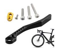 Cycling Chain Drop Keeper, Anti-Drop Chain Guide with Screws, Rustproof Buckle Protector for Chainring Deflection & Outdoor Riding, Aluminum Alloy + Stainless Steel