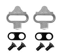 Cycling Cleats Set - Stainless Steel SPD, Pedal Cleats for Cycling, Power Transfer Piece, Kit de repuesto con compromiso flotante, herramienta de enlace mecánico para nergética