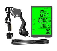 Cycling Computers, Wired Bike Speedometer Monitor, 7,8 x 5,1 x 1,8 cm / 3,07 x 2,01 x 0,71 pulgadas Real-Time Tracking Display for Mountain Exercise Commuting Touring Outdoor Riding