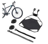 Cycling Cruiser Bag - Heavy Duty Bracket, Dirt Protection, Mountain Accessory, Stable Bicycle Component | Long Distance Travel Item, Designed for Intense Outdoor Sport Trail Riding System