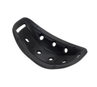 Cycling Hard Hat Chin Pad - Premium Ergonomic Chin Rest, Features Ventilated Air-Flow Channels For Sweat Reduction And Medical-Grade Soft-Touch Silicone For Anti-Chafing Comfort | Essential Gear For B