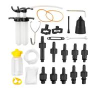 Cycling Hydraulic Brake Bleed Kit - Bicycle Brake Bleeding Tool Set, Aluminum Leak Proof Body, Lightweight Maintenance Kit Disc Service System Precision Repair Tool For Bikes | For Steering Sports