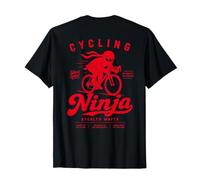 Cycling Ninja - Diseño Divertido Ciclistas: Stealth Watts Camiseta