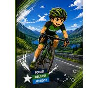 Cycling Notebook: ANSI A size College Ruled Notebook for School, Study & Notes | Student Exercise Book