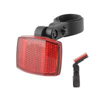 Cycling Reflectors - Premium High-Intensity Rear Warning System, Features Hermetically-Sealed Retro-Reflective Lenses For Maximum Visibility In Low-Light Conditions | Precision-Fit Friction-Grip Clamp