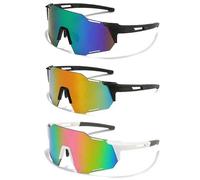 Cycling Running Glasses,Sports Polarized Sunglasses for Mens Womens,UV 400 Sports Glasses Ski Goggles for Outdoor