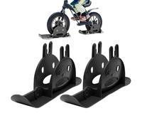 Cycling Snow - No Pedal Stroller for Sledge Board, Replacement Set with Non-Slip Design, Riding for Outdoor Adventures on Paths Roads Mountains Parks and Winter Play 15.35inches