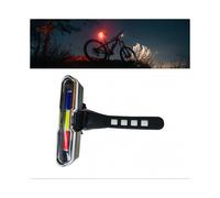 Cycling Taillight 3 Color Flashing High Visibility USB Rechargeable Bicycle Taillight for Road Mountain Bike