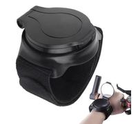 Cycling Wrist Mirror - Wearable Safety Mirror for Bicycle Riding | ABS Material con rotación de 360 grados, Adjustable Rear View Reflector Wide Angle Viewing Accessory for Outdoor Cycling