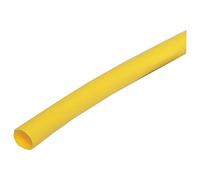 cyclingcolors 1 funda termorretráctil para aislamiento de cables eléctricos, color amarillo, diámetro frontal: 25,4 mm, diámetro posterior: 12,7 mm, longitud: 1,22 m, grosor: 0,9 mm.