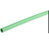 cyclingcolors 1 funda termorretráctil para aislamiento de cables eléctricos, color verde, diámetro frontal: 12,7 mm, diámetro posterior: 6,4 mm, longitud: 1 m, grosor: 0,65 mm.