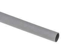 cyclingcolors 1 funda termorretráctil para aislamiento de cables eléctricos, gris, diámetro frontal 12,7 mm, diámetro posterior 6,4 mm, longitud 1 m, espesor 0,65 mm