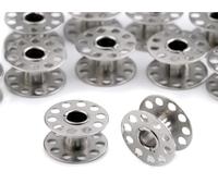 cyclingcolors 10 bobinas de metal para máquina de coser con agujeros, 11,4 x 20,5 x 6,3 mm