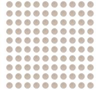 cyclingcolors 100x Pegatinas Tapa Tornillos 14 mm capuchón Cubierta embellecedores Adhesiva Tapones tapón Tapas plastico Cabeza, Roble Ancona