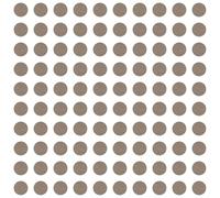cyclingcolors 100x Pegatinas Tapa Tornillos 14 mm capuchón Cubierta embellecedores Adhesiva Tapones tapón Tapas plastico Cabeza, Lino Latte