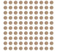 cyclingcolors 100x Pegatinas Tapa Tornillos 14 mm capuchón Cubierta embellecedores Adhesiva Tapones tapón Tapas plastico Cabeza, Roble Sonoma 2
