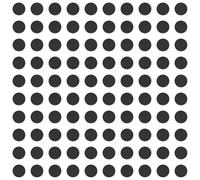 cyclingcolors 100x Pegatinas Tapa Tornillos 14 mm capuchón Cubierta embellecedores Adhesiva Tapones tapón Tapas plastico Cabeza, Basalto