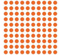 cyclingcolors 100x Pegatinas Tapa Tornillos 14 mm capuchón Cubierta embellecedores Adhesiva Tapones tapón Tapas plastico Cabeza, Naranja