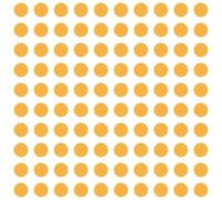 cyclingcolors 100x Pegatinas Tapa Tornillos 14 mm capuchón Cubierta embellecedores Adhesiva Tapones tapón Tapas plastico Cabeza, Amarillo