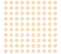 cyclingcolors 100x Pegatinas Tapa Tornillos 14 mm capuchón Cubierta embellecedores Adhesiva Tapones tapón Tapas plastico Cabeza, Haya Zúrich