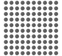 cyclingcolors 100x Pegatinas Tapa Tornillos 14 mm capuchón Cubierta embellecedores Adhesiva Tapones tapón Tapas plastico Cabeza, Granito Oscuro