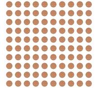 cyclingcolors 100x Pegatinas Tapa Tornillos 14 mm capuchón Cubierta embellecedores Adhesiva Tapones tapón Tapas plastico Cabeza, Haya Baviera