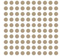 cyclingcolors 100x Pegatinas Tapa Tornillos 14 mm capuchón Cubierta embellecedores Adhesiva Tapones tapón Tapas plastico Cabeza, Roble Bardolino