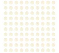 cyclingcolors 100x Pegatinas Tapa Tornillos 14 mm capuchón Cubierta embellecedores Adhesiva Tapones tapón Tapas plastico Cabeza, Textil Beige