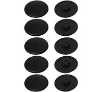 cyclingcolors 10x Capuchón para tornillo TORX embellecedores tornillos tapones tapón plastico, Negro T10 12mm