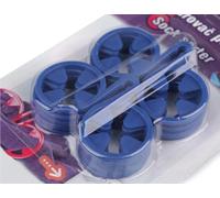 cyclingcolors 10x Clip de fijación antipérdida para calcetines, azul