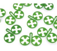 cyclingcolors 10x Clip de fijación antipérdida para calcetines, verde