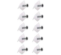 cyclingcolors 10x Cuñas de Reparación Reparar Cajones transparente cajón tornillos Plástico Soportes estante