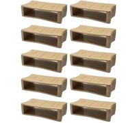 cyclingcolors 10x Cursor para lámina 63 x 8 mm guía de firmeza regulador Lumbar Ajuste dureza somier, Beige