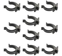 cyclingcolors 10x Gancho para zócalo de cocina diámetro 28mm clip de plástico patas pies paneles