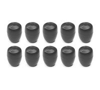 cyclingcolors 10x Protector Patas sillas Redondos Muebles Tapas Tapones Almohadillas Protectores Suelos PVC Blando Negro, 10mm