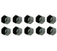 cyclingcolors 10x tapas hexagonales para tuercas negro, M6 x 10 mm