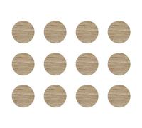 cyclingcolors 12x Pegatinas tapa tornillos 40 mm capuchón cubierta embellecedores adhesiva tapones tapón tapas plastico cabeza, Chêne bardolino