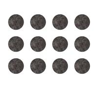 cyclingcolors 12x Pegatinas tapa tornillos 40 mm capuchón cubierta embellecedores adhesiva tapones tapón tapas plastico cabeza, Atelier foncé