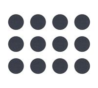 cyclingcolors 12x Pegatinas tapa tornillos 40 mm capuchón cubierta embellecedores adhesiva tapones tapón tapas plastico cabeza, Anthracite