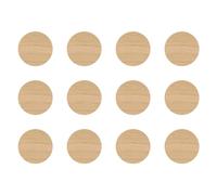 cyclingcolors 12x Pegatinas tapa tornillos 40 mm capuchón cubierta embellecedores adhesiva tapones tapón tapas plastico cabeza, Bouleau