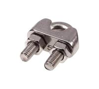 cyclingcolors 1x Abrazaderas de Cable Clips de Alambre de Acero Inoxidable A4 Conector Herramientas de Manipulación Bricolaje, 12mm