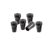 cyclingcolors 1x almohadilla de caballete, tapa final, tope, protector, compatible con motocicletas, scooters y ciclomotores PIAGGIO VESPA PX 80-125-150-200CC/PK 125CC ETS/PK 50CC XL/XL2/XL