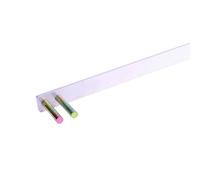 cyclingcolors 1x Barra para cierre central de mueble archivador de persiana escritorio armario, longitud 800 mm