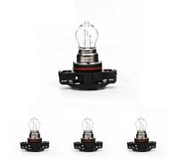 cyclingcolors 1x Bombilla PS19W 12V 19W PG20/1 lampara luz luces bombillas posicion matricula coche, transparente (Paquete de 4)