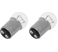 cyclingcolors 1x bombillas 12v 10/5w bay15d moto ciclomotore coche (Paquete de 2)