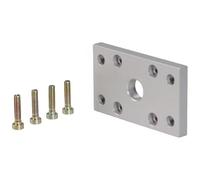 cyclingcolors 1x Brida de Montaje Fijación Plana de Acero Galvanizado para Actuador de Cilindro Neumático DIN ISO 21287 15552 diámetro del cilindro 100mm