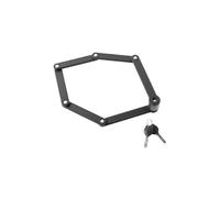 cyclingcolors 1x Candado para bicicleta, 20 mm de diámetro x 840 mm de largo, con llave, plegable, tipo carpintero, montaje en cuadro